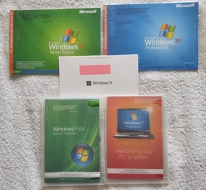 Joblot Clearance of Microsoft Windows Software (No Keys) - Photo 1/2