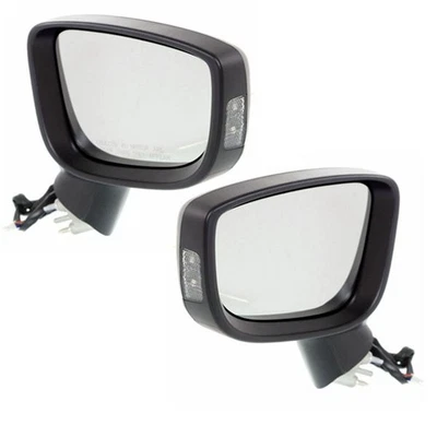 Espejo retrovisor deportivo eléctrico térmico con juego de señal par para 14 15 16 Mazda 3/Mazda3 Foto 1 de 4