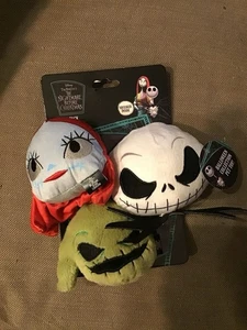 Disney Nightmare Before Christmas Dog Plush Toy 3 Count -NEW  - Picture 1 of 2