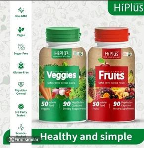 Fruits and Veggies Supplement Balance of Daily Nature 180 Capsules - Picture 1 of 1