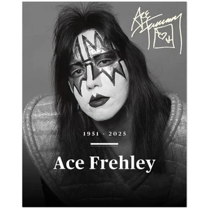 Ace Frehley Tribute Poster 1951–2025 KISS Legend Memorial Art - Picture 1 of 4