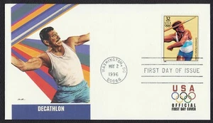 #3068a 32c Decathlon, Fleetwood FDC **ANY 5=FREE SHIPPING** - Picture 1 of 1