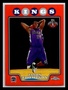 2008-09 Topps Chrome Refractors Orange #192 Jason Thompson RC 450/499 !! - Picture 1 of 2