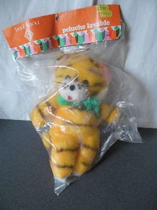 Rare Vintage peluche Tigre "Bout'chou" 30 cm neuve dans son emballage - Picture 1 of 5