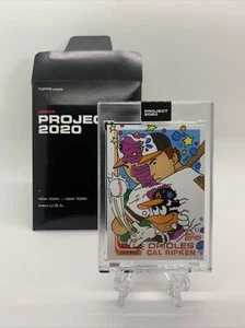 Topps Project 2020 #220 Cal Ripken Jr. by Ermsy Card w/ Box Orioles - Picture 1 of 1