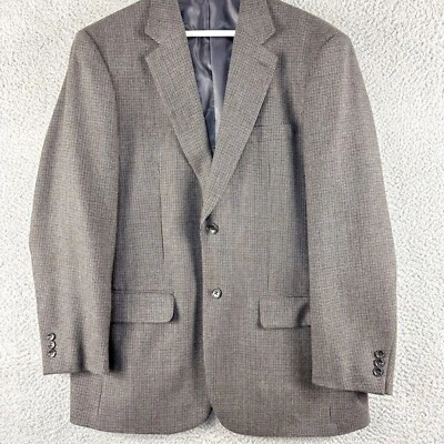 Blazer Savile Row Hombres 42R Gris Lana de Cordero Traje Chaqueta Negocios Informal Boda Foto 1 de 4