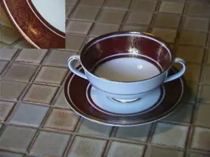 Royal Doulton - Buckingham - Tazón de sopa con mango / soporte - Imagen 1 de 1