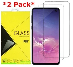 2X Premium Tempered Glass Screen Protector For Samsung Galaxy S10e - Picture 1 of 7