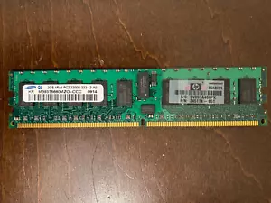 Genuine HP 2GB PC2-3200R Registered ECC Server RAM (345114-051) - Picture 1 of 4