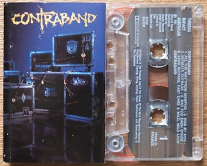 CONTRABAND (IMPACT 7450034) 1991 EUROPE CASSETTE RATT L.A. GUNS VIXEN SCORPIONS - Picture 1 of 5