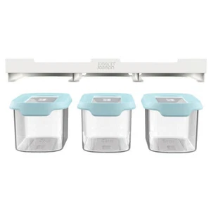 Joseph Joseph CupboardStore Food Storage Container Set 3 x 900ml - Light Opal 81 - Picture 1 of 10