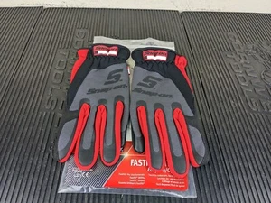 #bg868 Snap On Tools NEW GLOVE300AXX Technician Gloves (SIZE XXL) Fast Fit Red - Picture 1 of 11