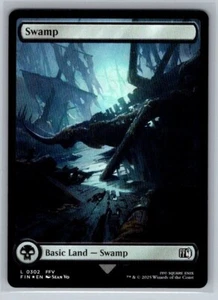 Swamp Foil #302 Final Fantasy Magic the Gathering MTG - Picture 1 of 2