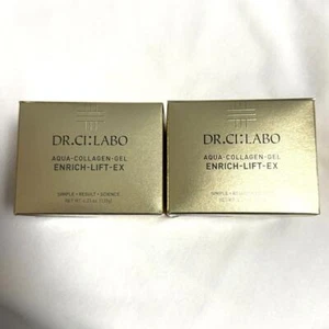 Dr.Ci:Labo Aqua Collagen Gel Enrich Lift EX All in one cream 120g Set of 2 - Picture 1 of 3