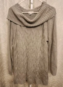 Damen Calvin Klein Pullover mit großem Strick und Wasserfallausschnitt Größe XL - Bild 1 von 5