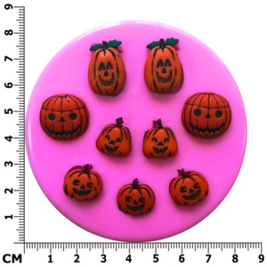 Molde de silicona para calabazas de Halloween Jack o' Lanterns de Fairie Blessings - Imagen 1 de 6