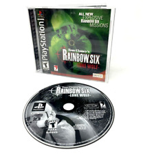 Tom Clancy's Rainbow Six Lone Wolf PS1 PlayStation getestet CIB KOSTENLOSER Versand