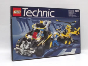 Lego 8286 Technic 3 in 1 car set vintage 1996 buggy trailer helicopter yellow Se - Picture 1 of 10