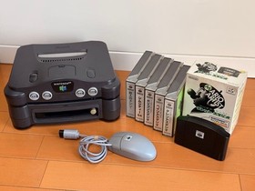 Nintendo 64DD Console & 64 Console & Soft Tested Free Shipping 2376-4