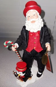 Department 56 Possible Dreams Steppin Out Santa W/Penguin NO BOX - Picture 1 of 4