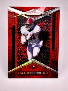 Will Anderson Jr. RC 3/3 RED DISCO COLOR MATCH 2023 Wild Card Alumination  - Picture 1 of 2