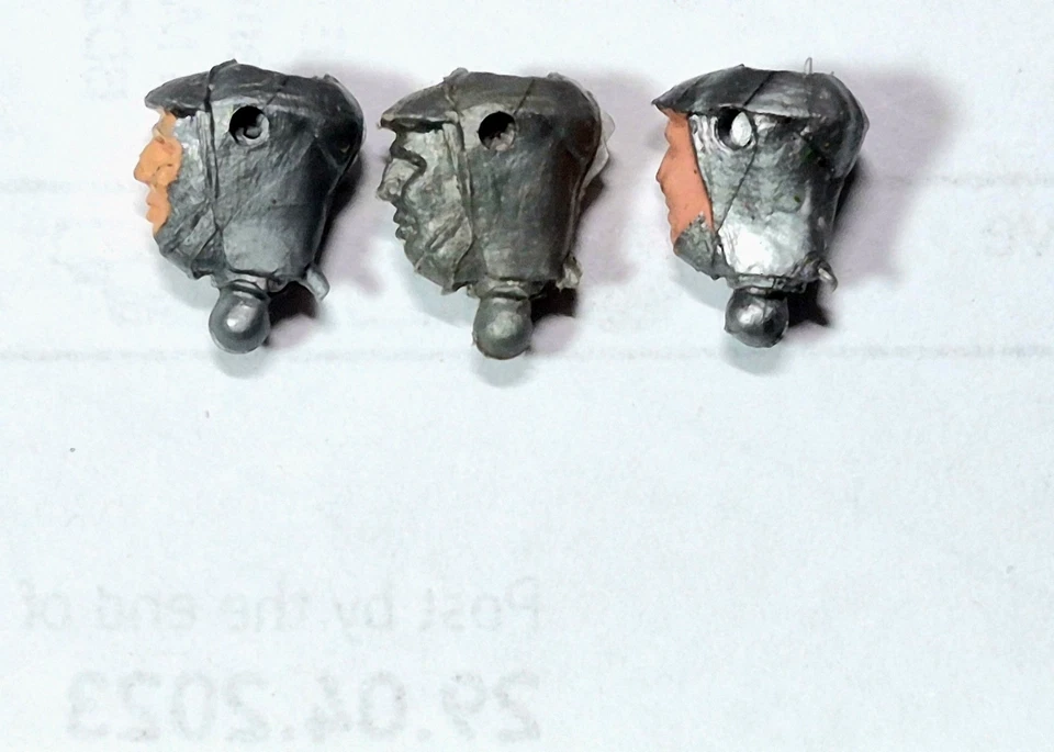 Vintage Britains Historic Series Swoppet Knights Heads 11/11 - Image 1 of 1
