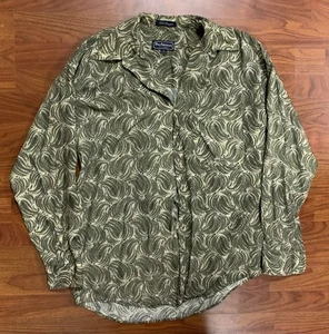 Vintage Burberry Long Sleeve Collard Shirt - Picture 1 of 2