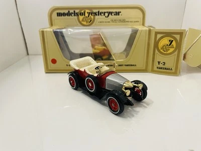 Matchbox Models Of Yesteryear Y-2 1914 Prince Henry Vauxhall - Yellow Box - Image 1 of 4