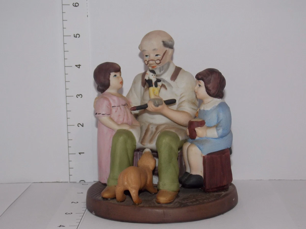 Norman Rockwell Figurine The Toymaker for sale | eBay