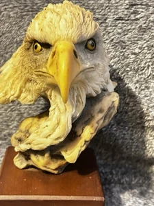 Escultura de colección Mill Creek Studios cabeza de águila calva sobre reproche 14006 - Imagen 1 de 6