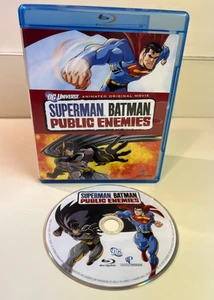 Superman Batman Public Enemies Blu-ray, DC Universe Animation Movie, Bonus - Picture 1 of 3