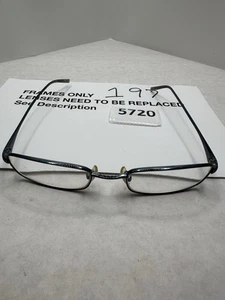 Vintage Calvin Klein 579 39 Eyeglass Frames Blue Italy 50-19-135 - Picture 1 of 8