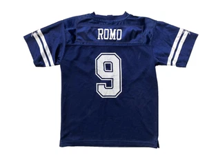 DALLAS COWBOYS Football Fan #9 TONY ROMO NFL JERSEY Team Shirt Kid YOUTH L 12/14 - Picture 1 of 6