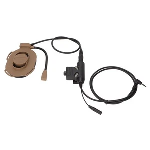 Hd01 Military Headset Unilateral Military Noise Reduction Earpiece With U94 SPC - Zdjęcie 1 z 12