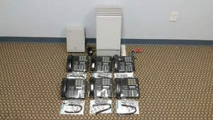 Paquete de sistema telefónico de oficina Nortel MICS 6 M7310 4 líneas identificador de llamadas buzón de voz - Imagen 1 de 7