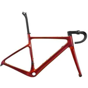 Carbon Road Gravel Bicycle Frame 700x40C Disc Brake Cyclocross Bike Frameset - Picture 1 of 47