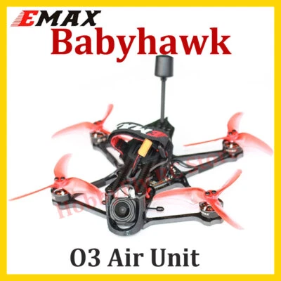 MAX Babyhawk O3 Air Unit 3.5Inch 4S 3700KV FPV Drone BNF PNP 4K HD with Camera - Image 1 of 4
