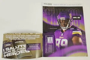 Vikings Gameday Playbook November 12th 2023 Danielle Hunter Saints - Picture 1 of 2