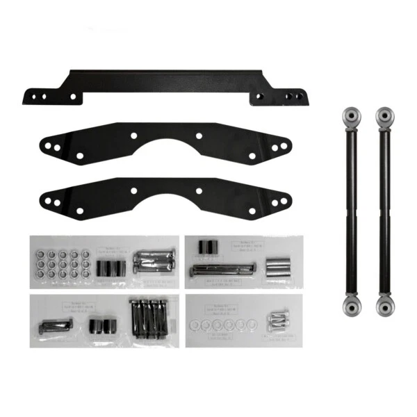 SuperATV - LK-P-RZR-1-3ADJ-02 - Small Lift Kit, 1.5in. to 3in.