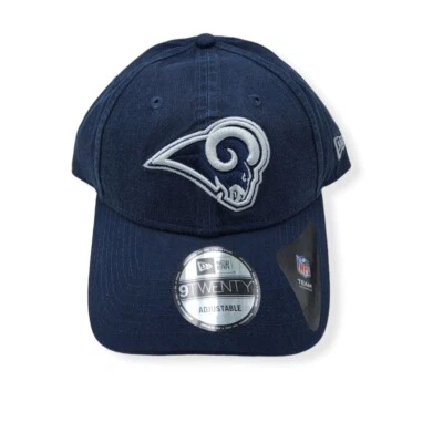 New Era Los Angeles Rams 9Twenty Core Classic Twill Navy Adjustable Hat Cap - Image 1 of 4