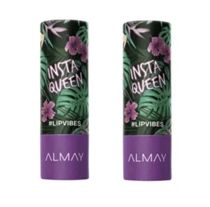 2 - Almay Lip Vibes Matte Finish Lipstick 190 Insta Queen New & Sealed! - Picture 1 of 7