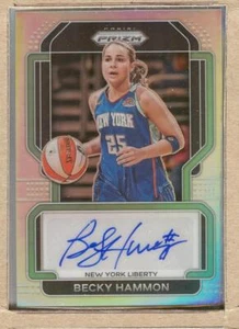 Becky Hammon SG-BHM 2022 Panini Prizm Firmas Autógrafo Automático Plata Prizm - Imagen 1 de 2