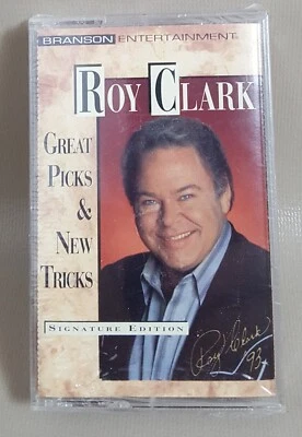 Vintage ROY CLARK - GREAT PICKS & NEW TRICKS 1993 Signature Edition Cassette NEW - Image 1 of 4