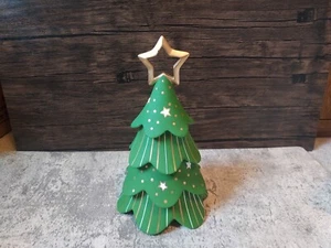 Party Lite Holiday Cheer 9" Stackable Christmas Tree Retired For Holiday In Box - Picture 1 of 7