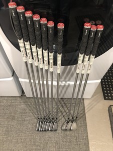 Taylormade Tour Preferred MC Irons (2014) + ATV Wedges 52, 58, 64. X-Flex