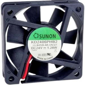 1PC SUNON Fan KD2406PHB2 DC 24V 1.28W 60*60*15MM 2-wire New - Picture 1 of 1