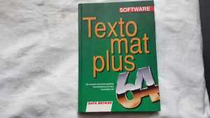 Software Textomat plus Textverarbeitung für Commodore 64 Data Becker ohne Disk. - Bild 1 von 5