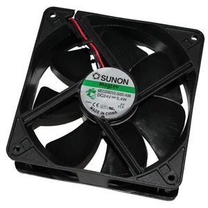 Lüfter 24V DC 5,5W 120x120x38mm 197m³/h 2600U/Min 197m³/h Sunon MEC0382V2-A99 - Bild 1 von 4