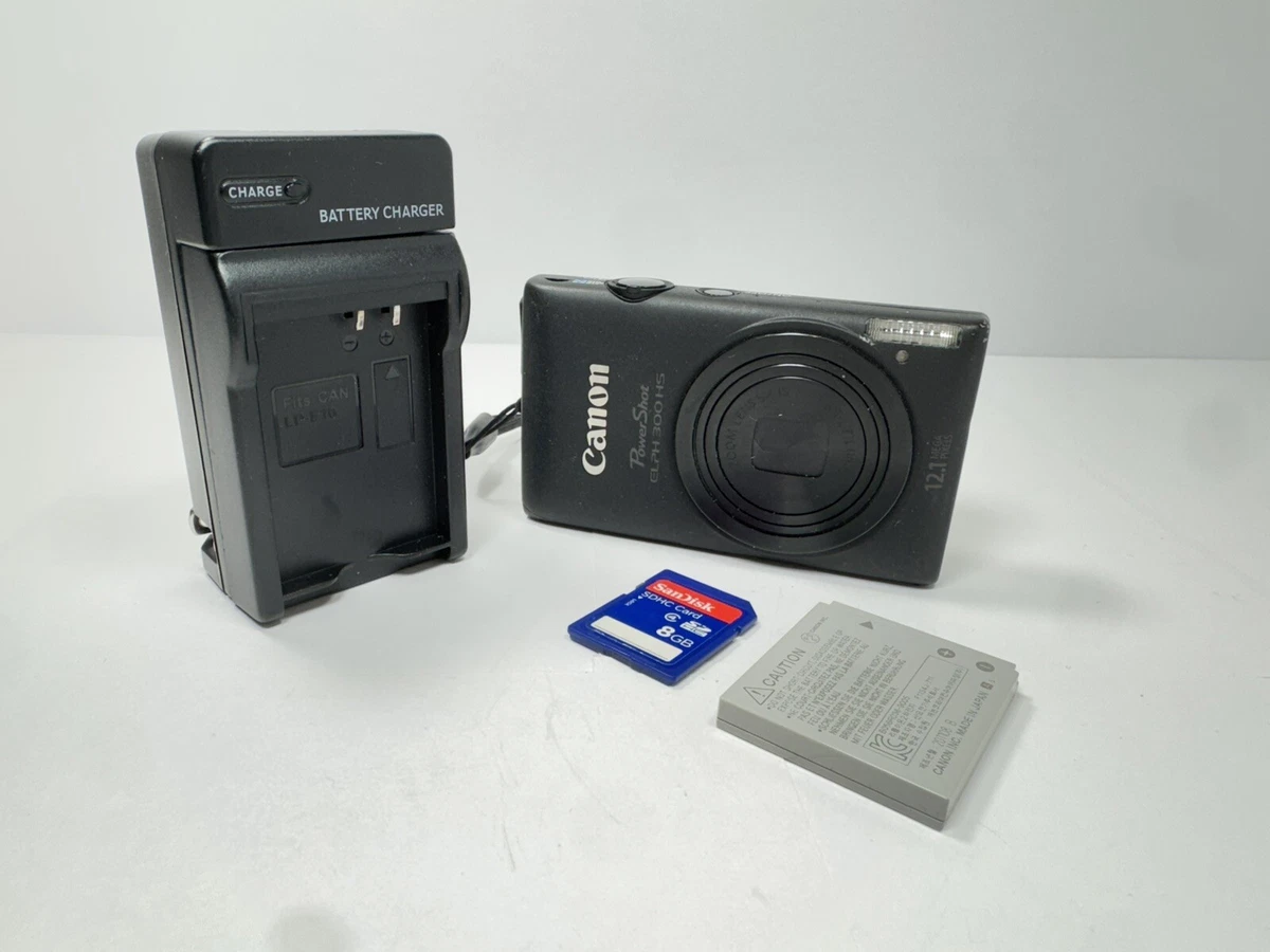 希少♪ Canon PowerShot ELPH 300 HS ブラック Canon PowerShot ELPH 300 HS - Câmera versus Câmera - Avaliação