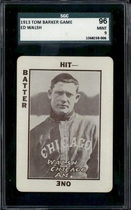1913 Tom Barker Game Ed Walsh - SGC-96